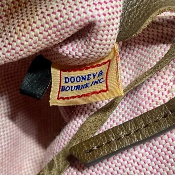 Dooney & Bourke Brown Leather Ruby Top Handle Convertible Crossbody Bag GUC - Picture 13 of 15